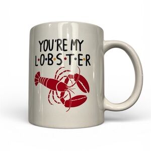 Friends themed “you’re my lobster” mug *cute Valentine’s Day gift*. 3”x3.75”
